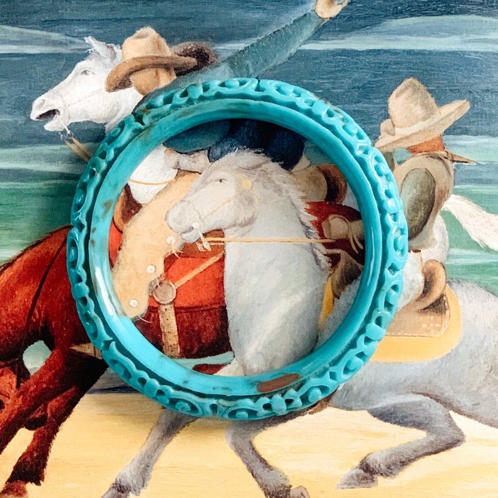 Turquoise Bangle Bracelet